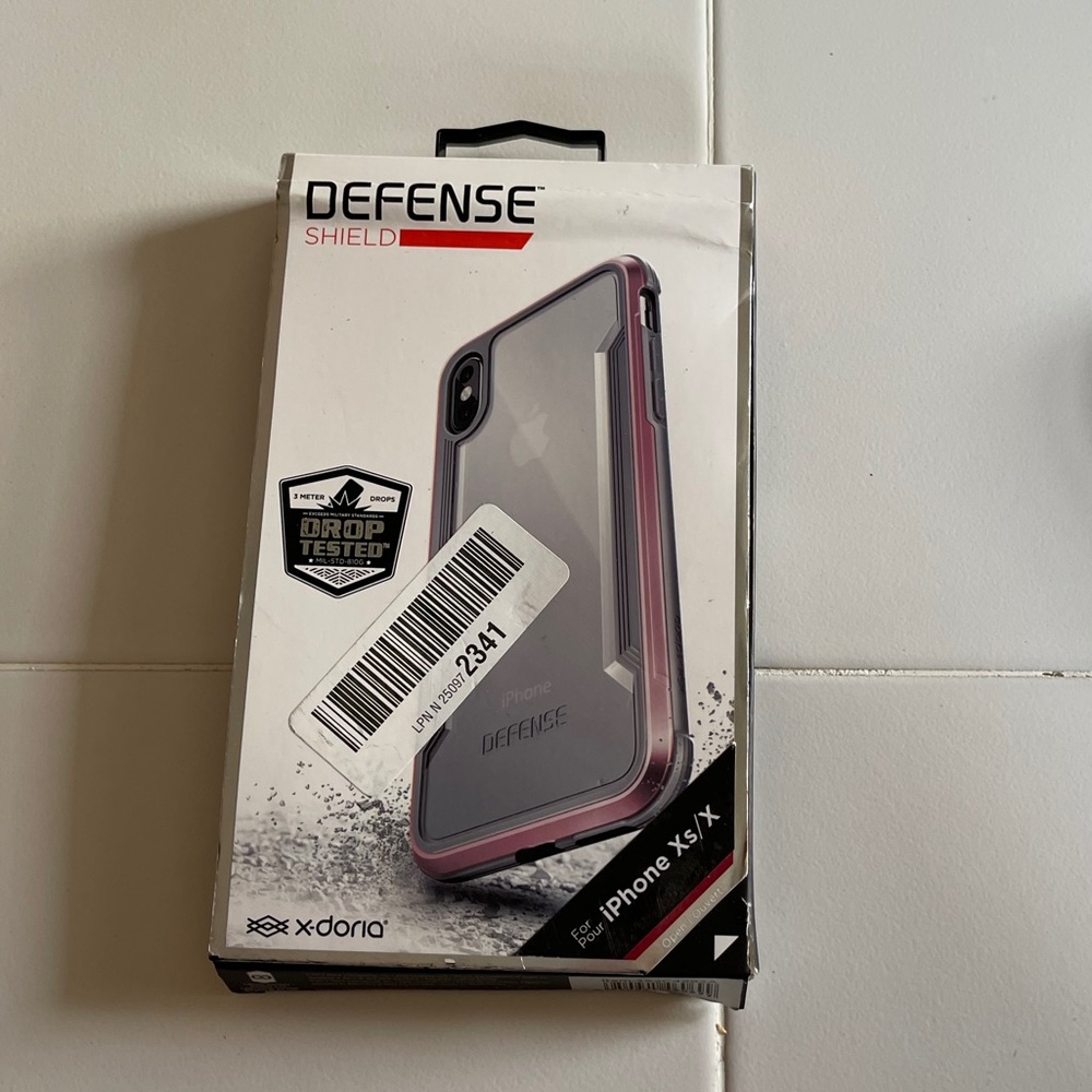iPhone X/Xs clear case